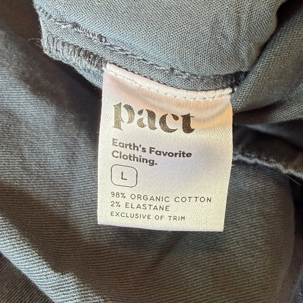 Pact Men’s Boulevard Brushed Twill Pants size L